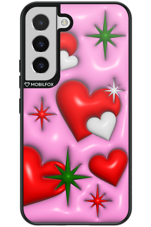Holiday Hearts - Samsung Galaxy S22
