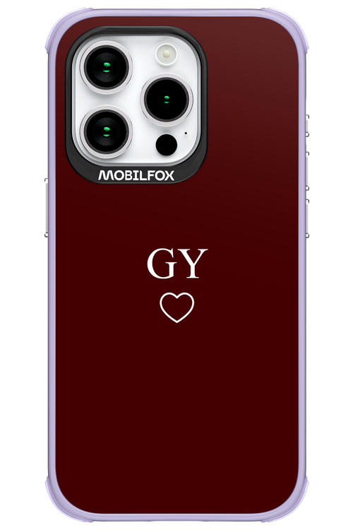 GY Burgundia 2.0 - Apple iPhone 15 Pro