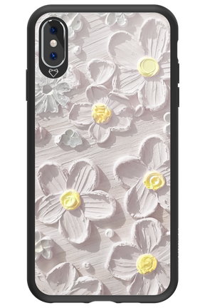 White Flowers - Apple iPhone XS Max