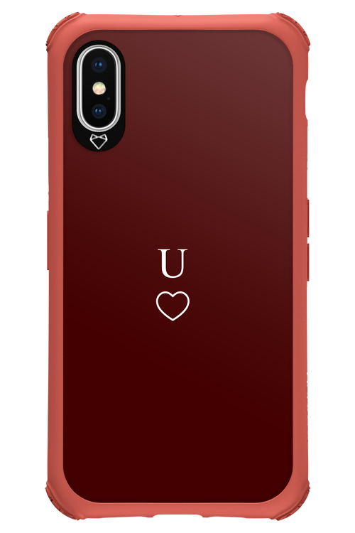 U Burgundia 2.0 - Apple iPhone X