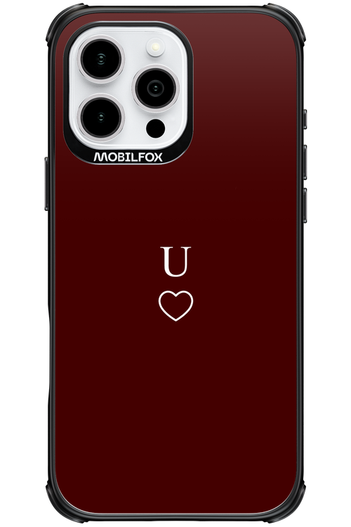 U Burgundia 2.0 - Apple iPhone 16 Pro Max