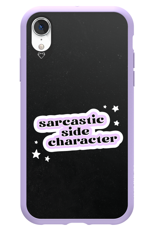 Sarcastic Black - Apple iPhone XR