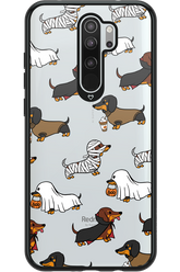 Scary Dachshund (Transparent) - Xiaomi Redmi Note 8 Pro