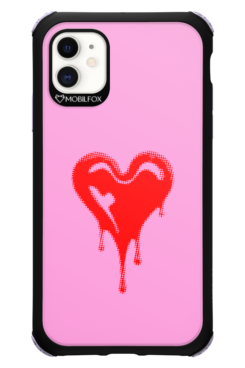 Heart Pink - Apple iPhone 11