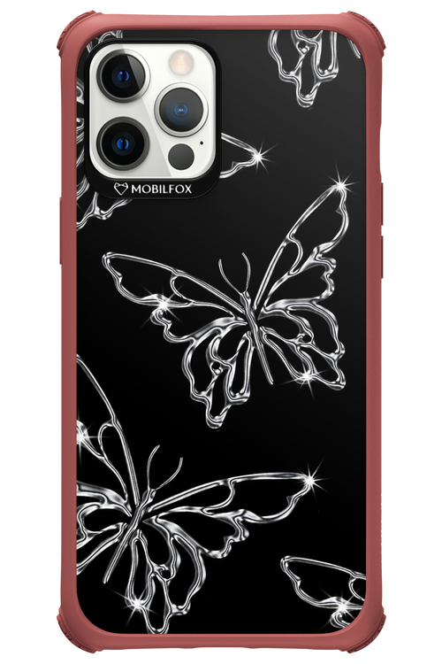 Silver Butterfly 2.0 - Apple iPhone 12 Pro Max