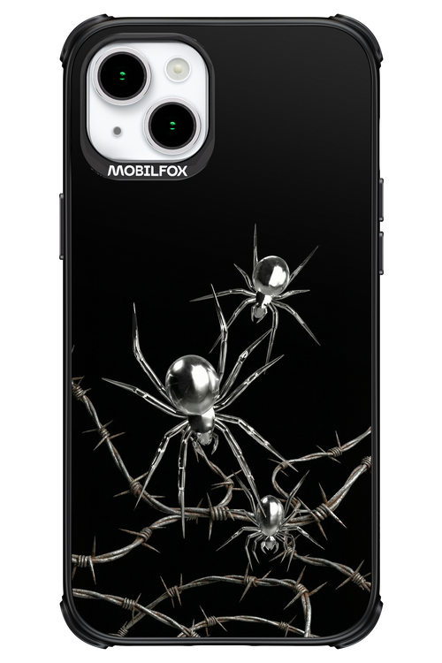 Silver Spiderz 2.0 - Apple iPhone 15 Plus